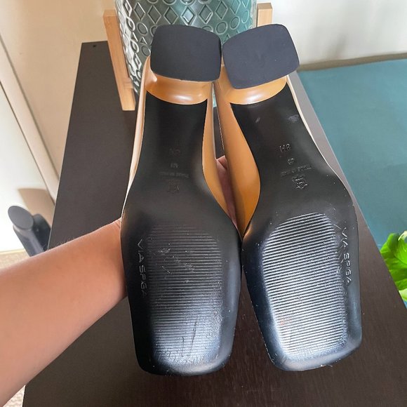 Vintage Via Spiga Square toe heels - Picture 6 of 8